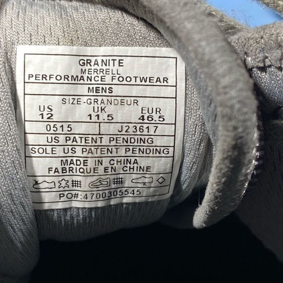 Merrell Rant Dash Sneakers Mens Size 12 - Picture 7 of 8